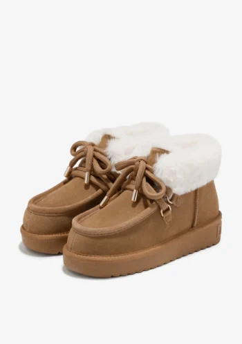 D.Franklin Боти Nordic Mid Fur Tan